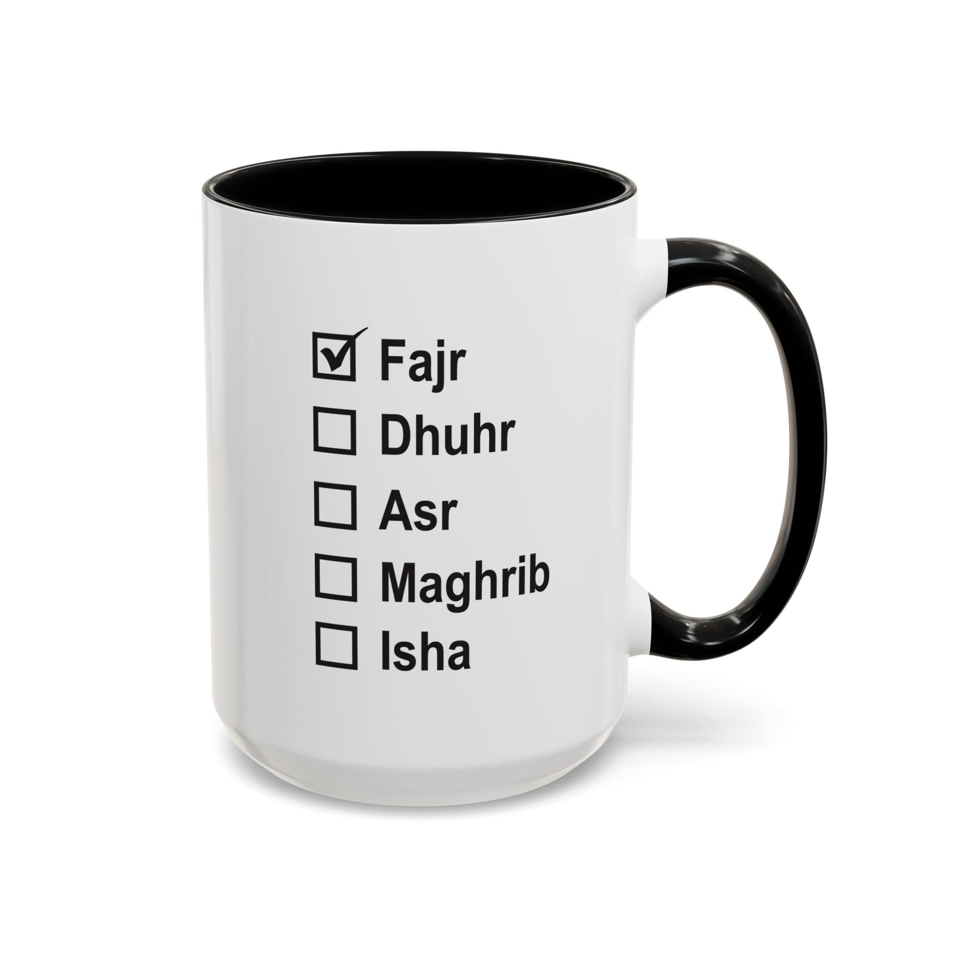 PRAYER CHECKLIST MUG