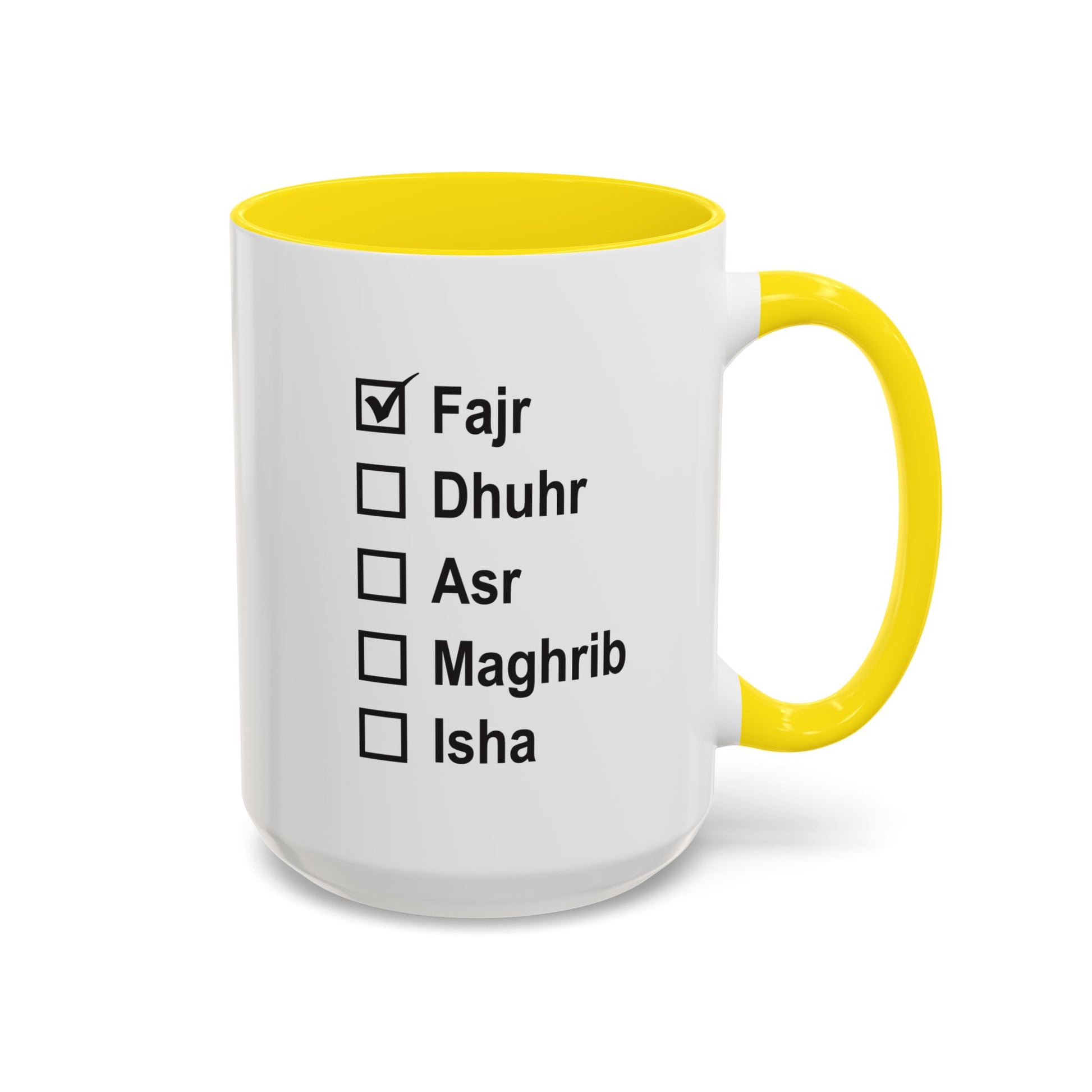 PRAYER CHECKLIST MUG